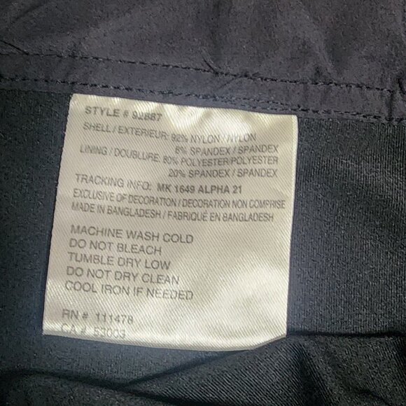 ARCTIX Solid All Black Activewear Skort with Pockets Womens Size L Large - Picture 3 of 6